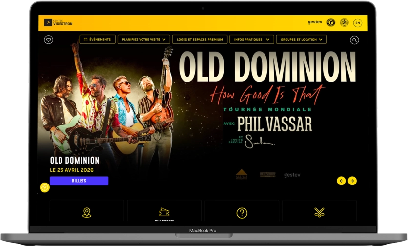 Centre videotron laptop